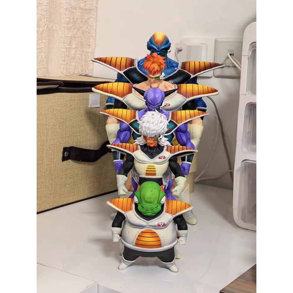 Dragon Ball Figure Ginyu Force Figure Guldo Recoom Burter Jeice Ginyu Figurine Model Statue Doll