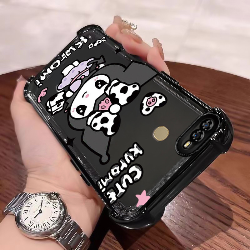 Casing Hp Untuk OPPO A7 OPPO A5s OPPO A12 OPPO A12S A11k Case Casing HP Softcase Ponsel Anti-sidik j