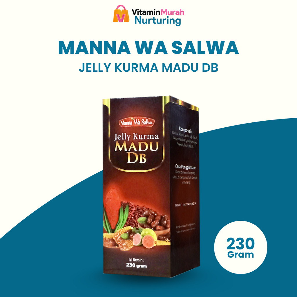 JELLY KURMA MADU DB MANNA WA SALWA ISI 230 Gr