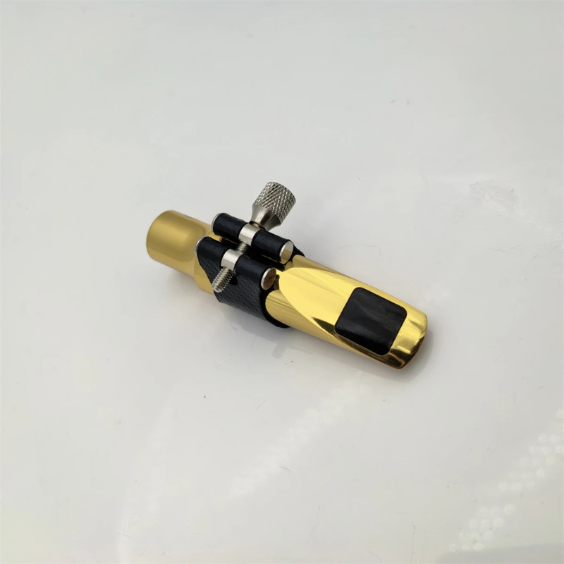 BRANCHER Saxophone Metal Mouthpiece Size 5 6 7 8 9 Gold Plated For Alto Soprano Tenor Sax