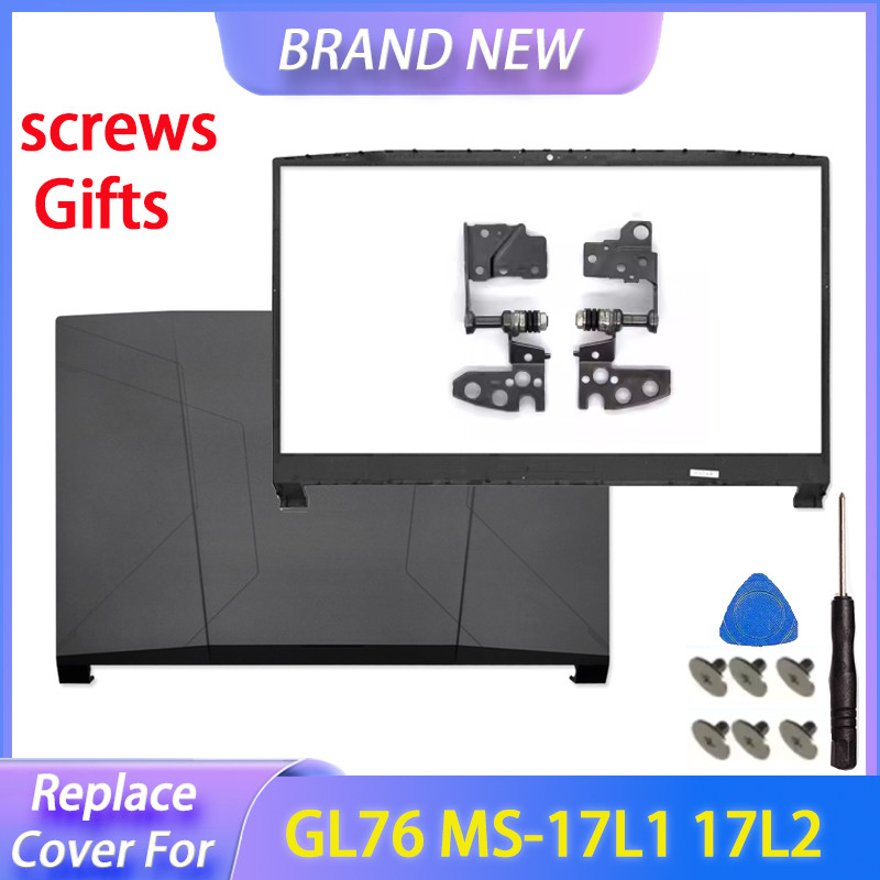Repalce Cover For Pulse GL76 A11U A12U MS-17L1 17L2 17L3 17L4 Laptop LCD Back Top Cover Front Bezel