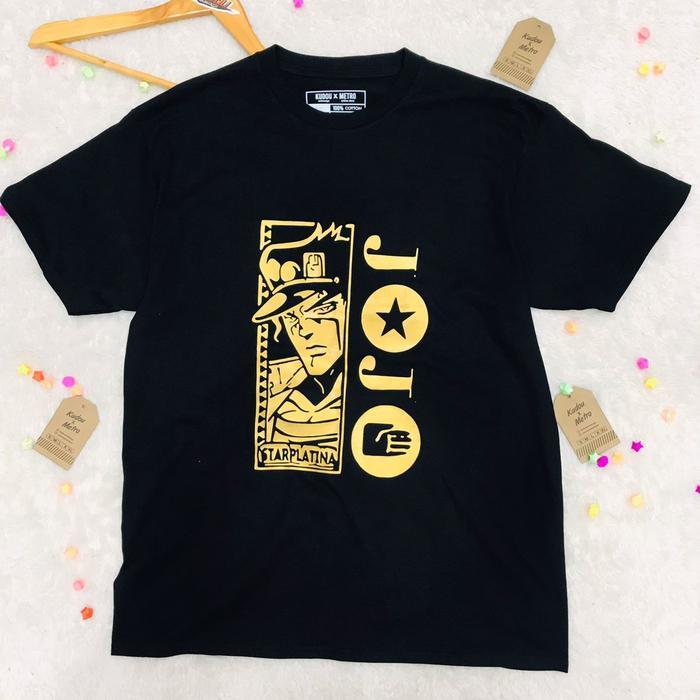 Kaos Oversize Jojo Starplatina Anime Manga Jojo Bizarre Adventure Premium  Unisex