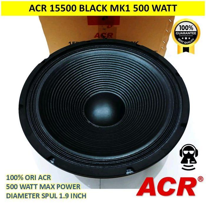 Speaker Acr 15 Inch 15500 Black Mk1 Series /Speaker Acr 15" 15500 Mk1 Black Terlaris