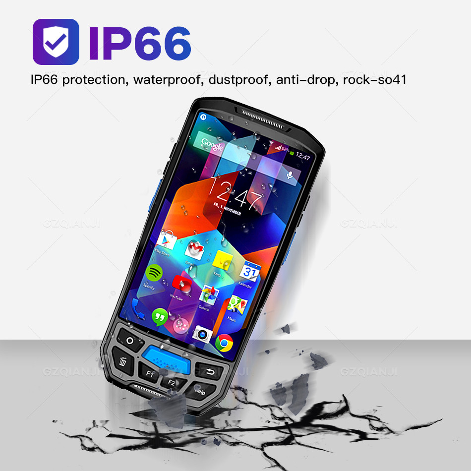 PDA Android 13 data collector PDA handheld terminal with 1D Barcode Scanner NFC