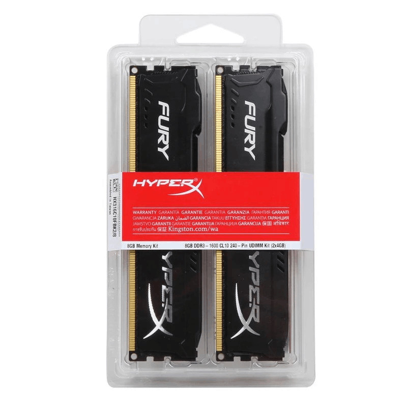 Kingston Memoria DDR3 8GB 16GB (2x8GB) Kit RAM 1600MHz 1333MHz 1866MHz 2133MHz 2400MHz Desktop RAM