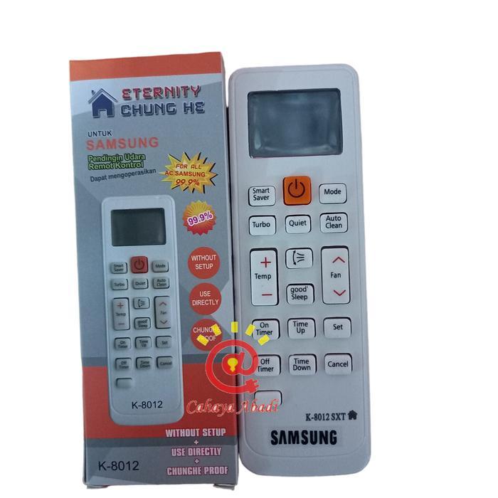 Eternity Chung He Remote Remot Ac Tanpa Program K-8012