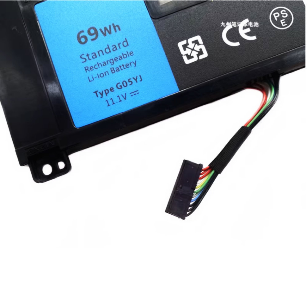11.1V 69WH G05YJ Laptop Battery For DELL Alienware 14 A14 M14X R3 R4 Series P39G Alienware 14D-1528