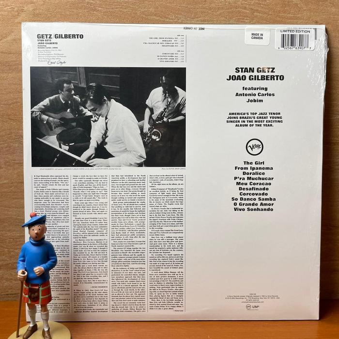 Vinyl Stan Getz And Joao Gilberto - Getz/Gilberto (180Gr Limited Ed.)