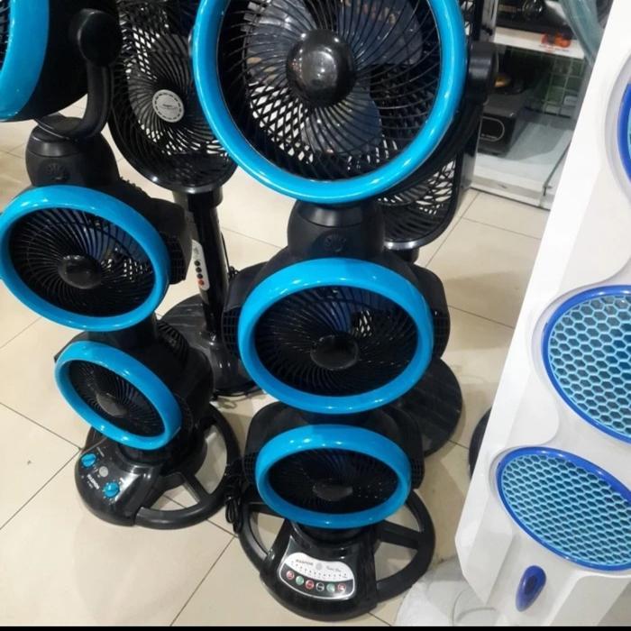 TOWER FAN MASPION BAGUS PAKAI REMOTE 3 SUSUN
