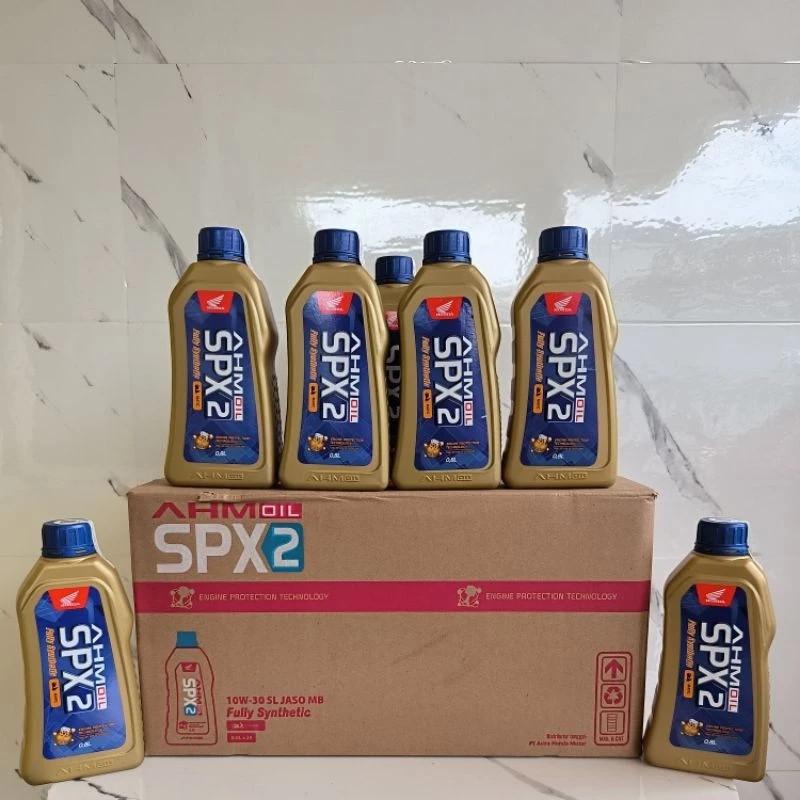 1 Dus Oli SPX2 800ml 10w-30 per dus isi 24 botol