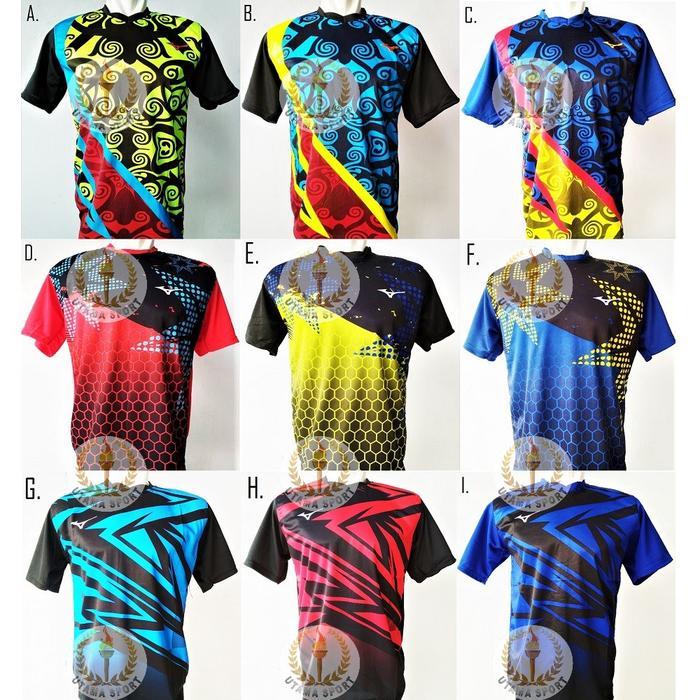 ORIGINAL Kaos / Jersey Olah/ Kaos Voli / Badminton Mizuno READY STOCK
