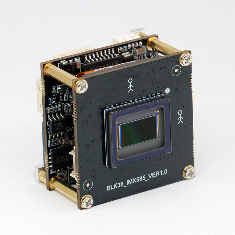 8MP STARVIS 2 IMX585 4K IP Camera Module High Sensitivity AI ISP Hi3519DV500 SDK Black Light SMTSEC