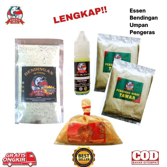 Paket Umpan Ikan Mas Lengkap Sobirin Fishing