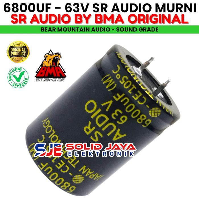 Capasitor Elko 6800 Uf 63 V Sr Audio Bma Murni Asli Elco Sr Audio 6800Uf 63V Elko Capasitor