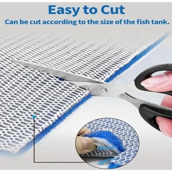 Media Filter Kapas Aquarium 8D Honeycomb High Quality