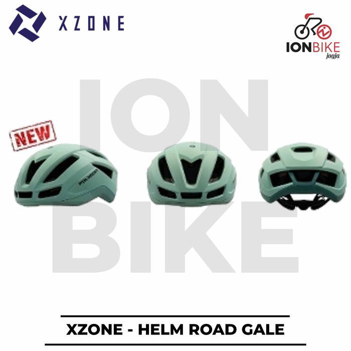 Helm Polygon Gale Roadbike Sepeda Balap Helmet Ringan Terbaru Road Bike Gravel Commuter Kalcer Murah