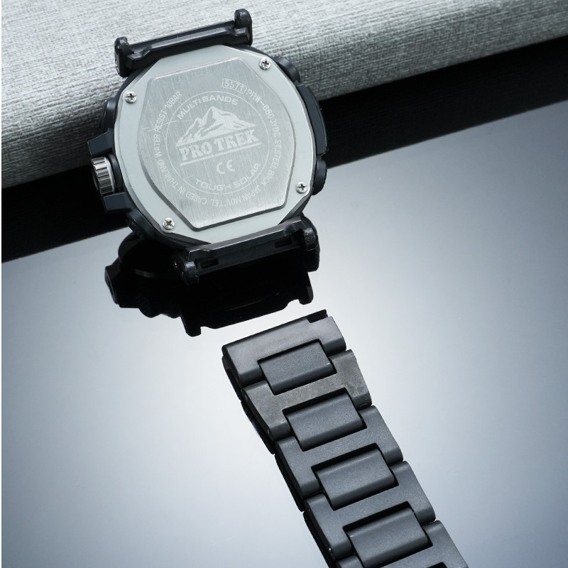23 24mm men's bracelet for Casio PRW-60/61/50/70Y/30 PRW-6900/3400 PRG-600YB/650 PRW-6600 modified