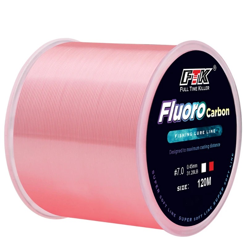 120m Fishing Line Super Strong Japanese 100% Nylon Transparent Not Fluorocarbon Fishing Tackle Outdo