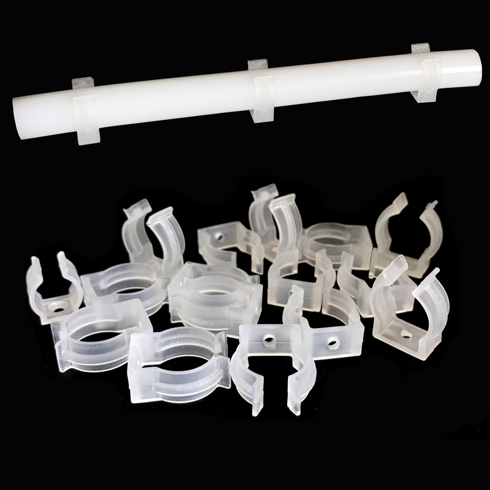 LED Round Neon Tube Fixed Clip WS2811 WS2812B WS2813 WS2815 SK6812 Flexible Strip Light Silica Gel S