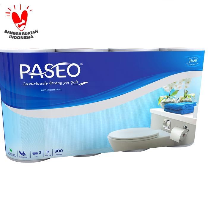 Tissue Paseo Toilet Elegant Roll / Tissue Wc 8 Roll