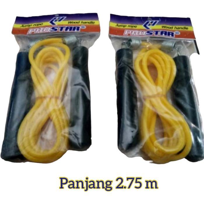 Tali Skipping/Sprintel Panjang 2.75 M untuk Anak Tinggi Badan di Atas Rata-rata Motif D Warna Tali