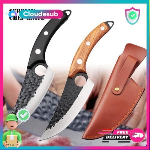 Pisau Daging Super Tajam Carbon Pisau Dapur Baja Pisau Boning Fillet