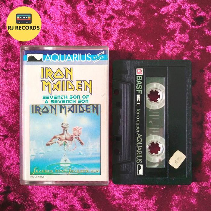 Kaset Pita Iron Maiden - A Seventh Son Of A Seventh Son