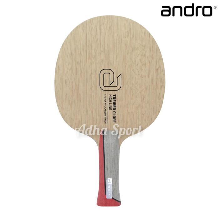 Andro TREIBER CI OFF Kayu Bet Pingpong Blade Tenis Meja Original