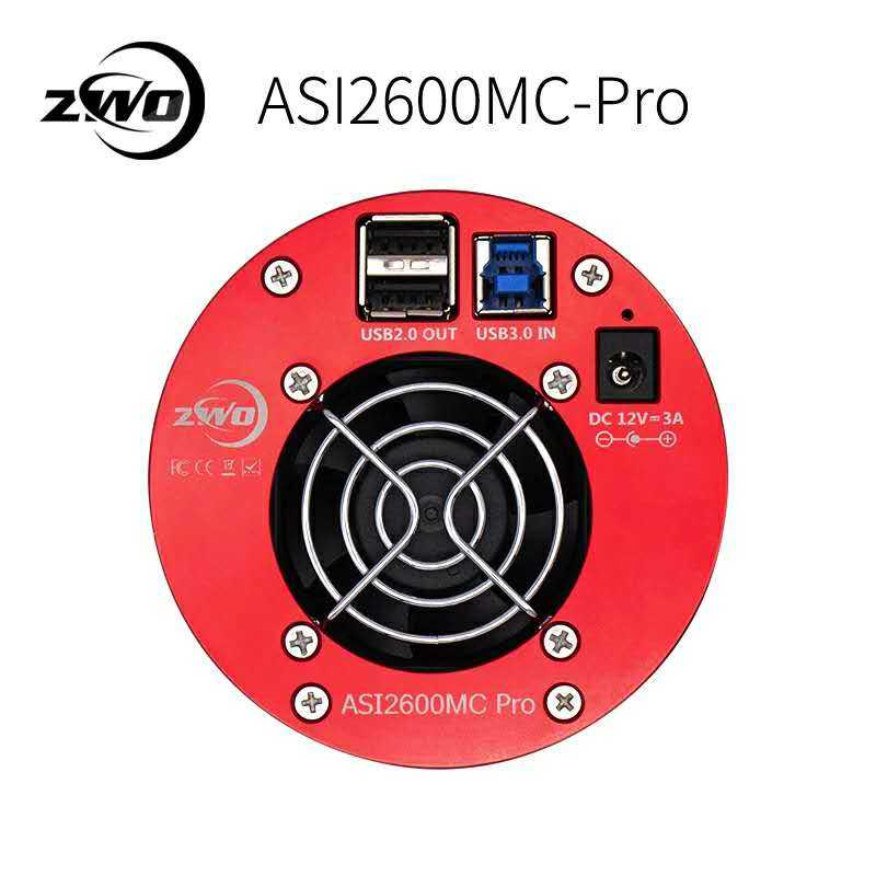 PROMO HARI INI  ZWO ASI2600MC PRO USB3.0 COOLED COLOR ASTRONOMY CAMERA ASI2600MC ASI 2600 MC ASI 260
