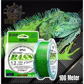 senar pancing fluorocarbon 100 meter/senar Monster bass 0.16-0.30