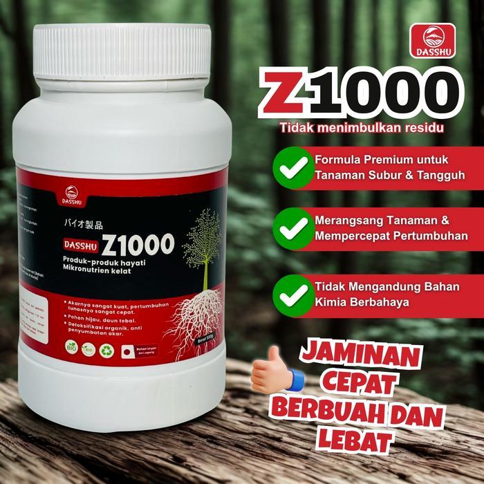 DASSHU Z1000 500 gr - Pupuk Perangsang - Akar - Tunas - Buah - 500 gr - DASSHU Z1000