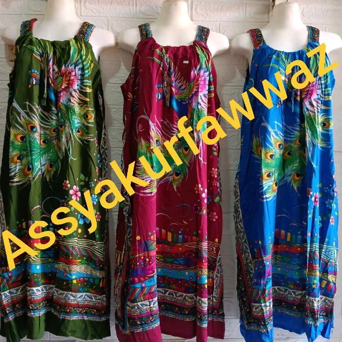 DASTER YUKENSI BATIK ASSYAKURFAWWAZ LD 130 MOTIF MERAK LILIN