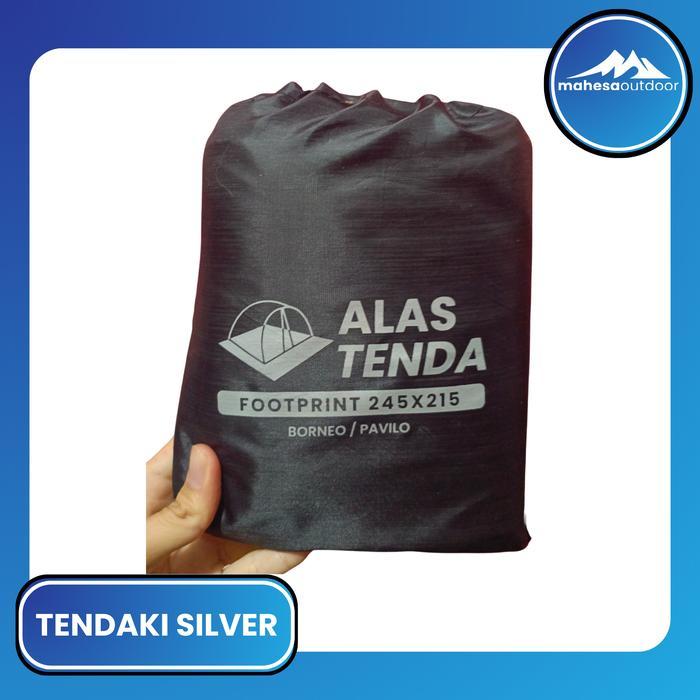 Decathlon Hike - Footprint Untuk Alas Tikar Tenda Tendaki Borneo Kapitas 4P Dome