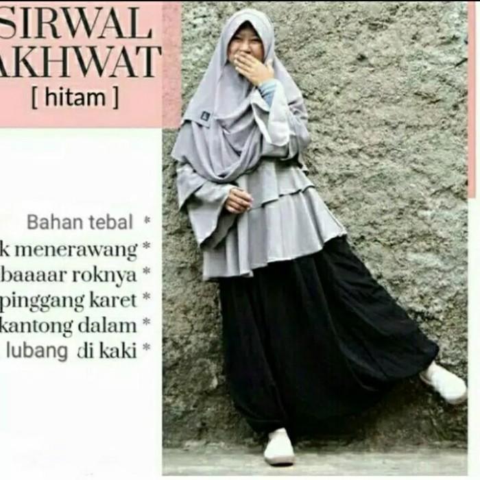 Thebest- SIRWAL AKHWAT FASHION WANITA - ROK JOGER SIRWAL MUSLIMAH