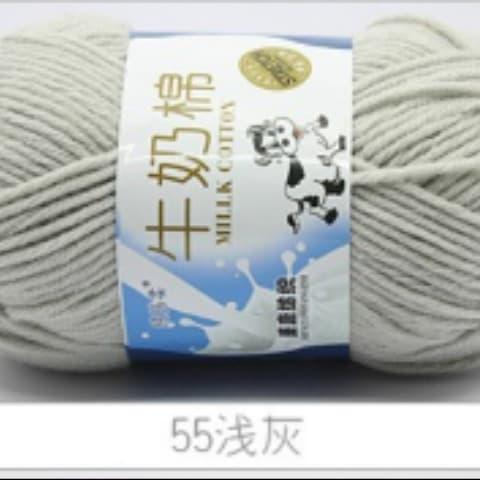 Bisa E-Faktur Benang Rajut Soft Cotton Halus Milk Cotton Import Katun Halus