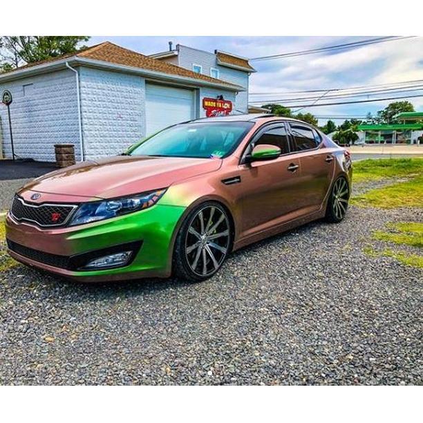 Oracal 970 317 Avocado 970G Gloss Color Shift Effect Premium Wrap Cast Sticker Mobil