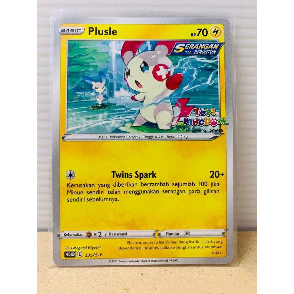 Promo Toys Kingdom Plusle Pokemon Indonesia