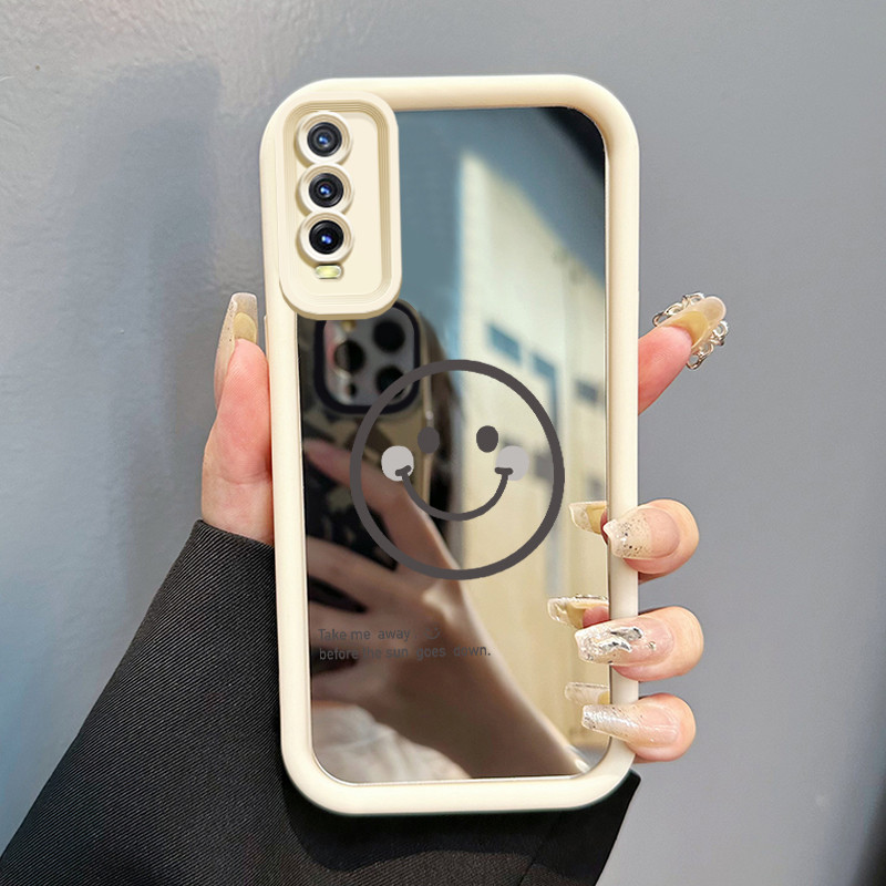 Casing Hp VIVO Y20 Y20s Y20i Y20T Y12s Y12a Y30G Y11s Case Casing tas emosi kesenangan Pola Kasus ce