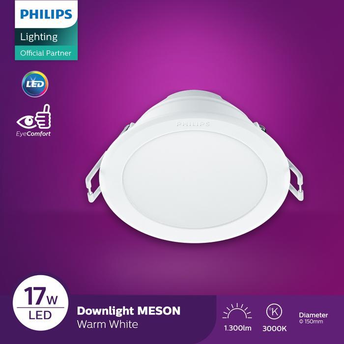Philip Downlight - 59466 MESON 150 17W 30K WH Recessed LED Kuning