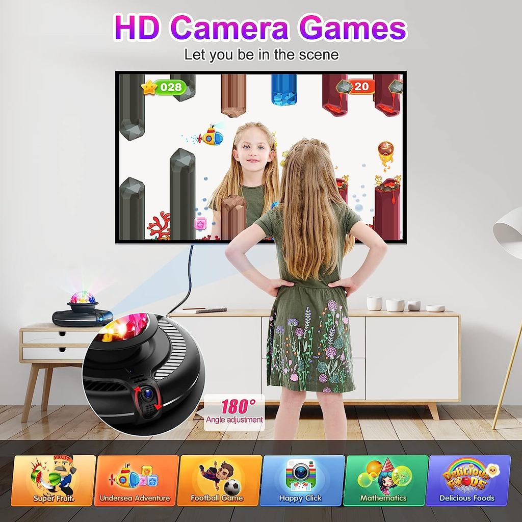 Dance Mat Game for TV/PC Family Sports Video Game Anti-slip Music Fitness Carpet Wireless Double