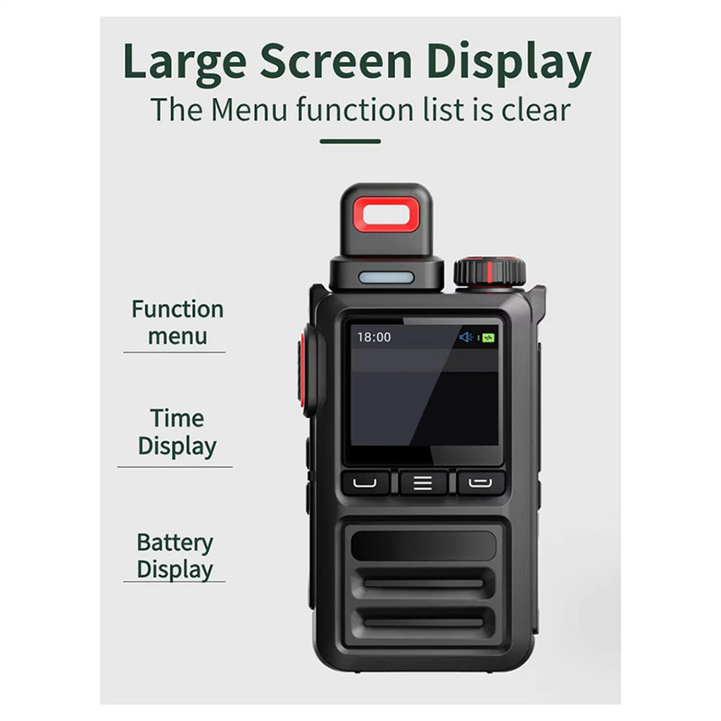 ABAN New Walkie Talkie 4G Full Network Bluetooth Outdoor Global WIFI Waterproof Walkie Talkie for