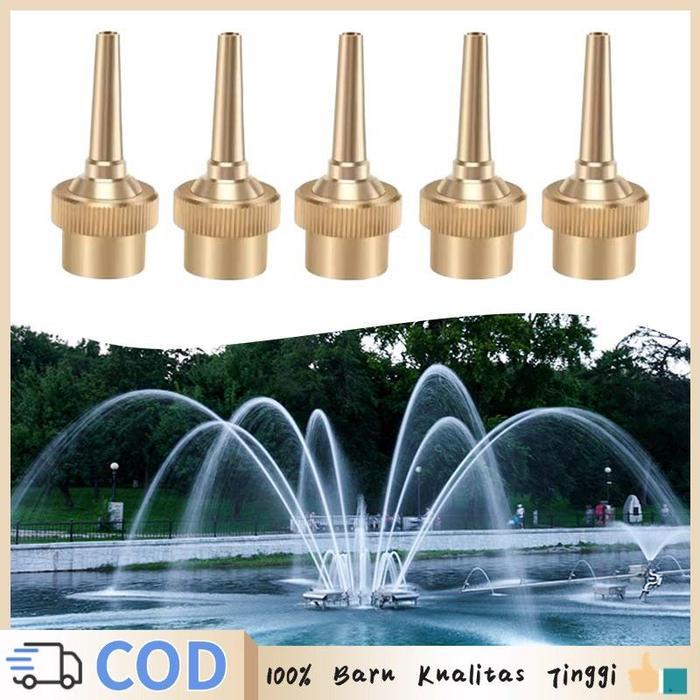 Nosel Air Mancur Bahan Kuningan Kepala Air Mancur Nosel Air Mancur Kolam Nozzle Air Mancur Kolam