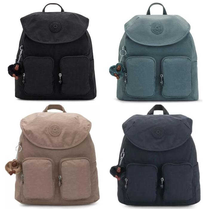 Tas Kipling Fiona Medium Backpack Original Tas Ransel Wanita