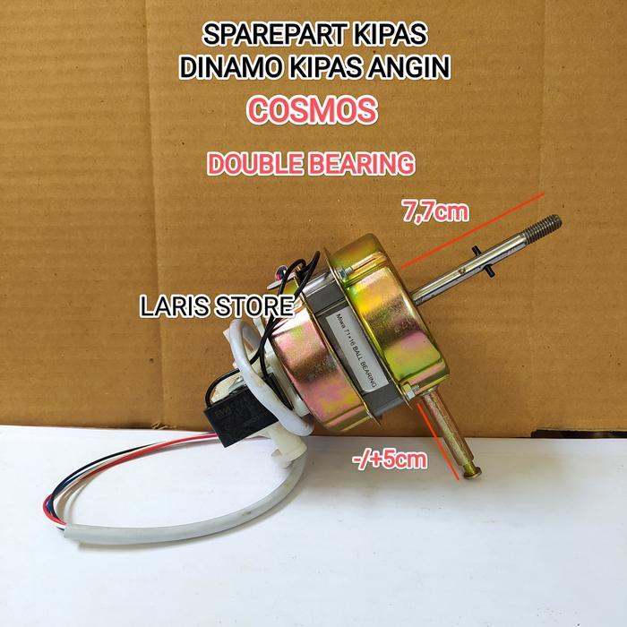 DINAMO KIPAS ANGIN DOUBLE BEARING COSMOS / MOTOR KIPAS ANGIN COSMOS