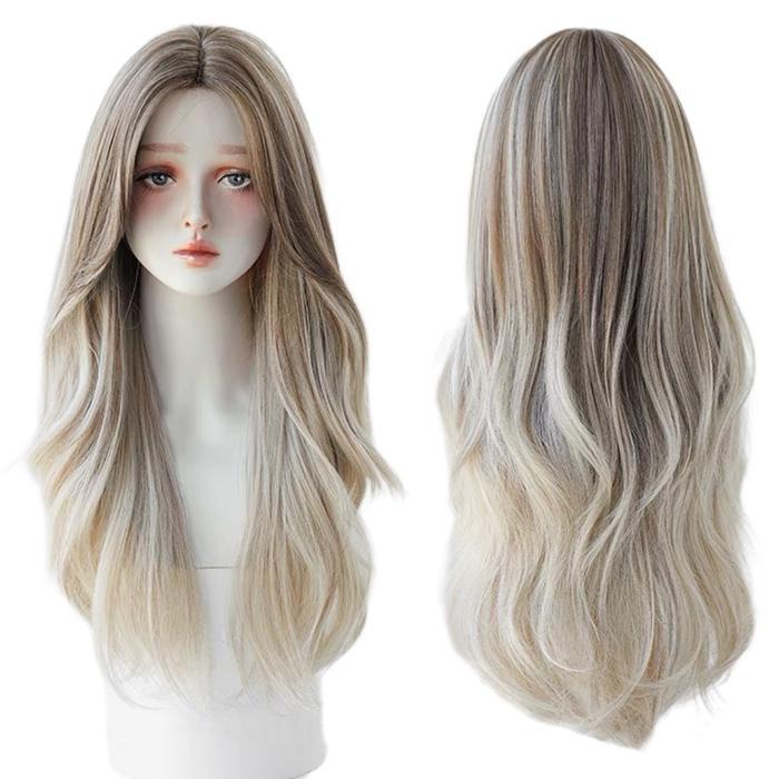AEGYOSHOPPE - 0378 full wig korea 70 cm - Wig Rambut Palsu Wig Wanita Korea Style Aesthetic Premium