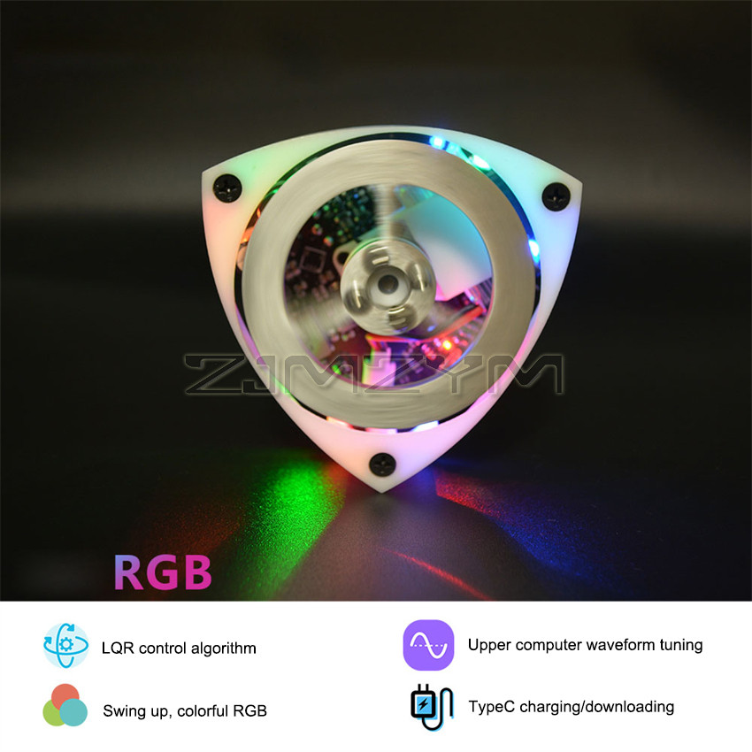 Self Balancing Triangle Inertia Wheel Self-Balancing Triangular Self-Balancing Robot Kit Swing Up
