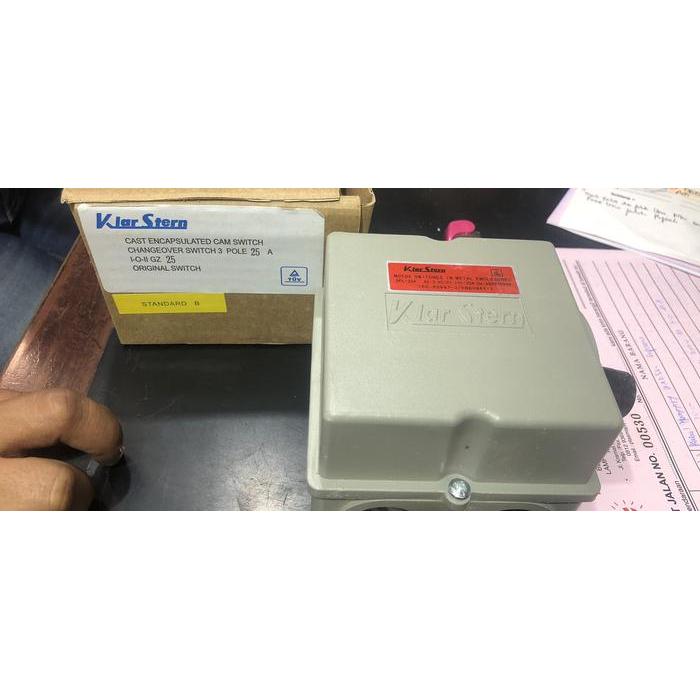 OHM SAKLAR 3 POLE 25 AMPERE KLARSTERN