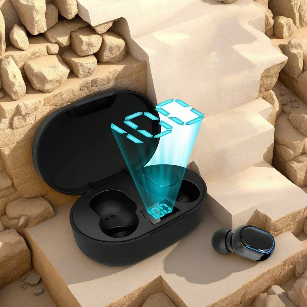 E6S TWS Bluetooth Earphones Wireless bluetooth headset Noise Cancelling Headsets With Microphone
