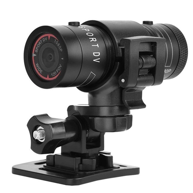 GW-F9 Mini Sports Camera 1080P 200W Outdoor Riding Motorcycle Helmet Sports DV Camera Video