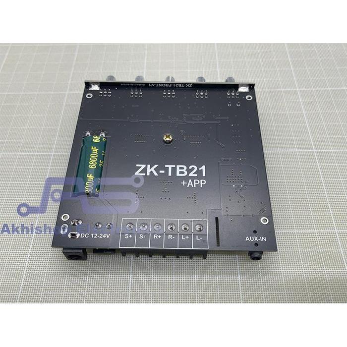 Original Wuzhi Audio Zk-Mt21 Zk-Tb21 Bluetooth Amplifier Module 2.1Ch Terbaik
